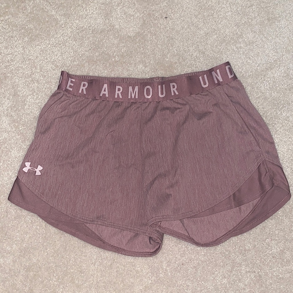 Purple/Mauve Under Armour Running Shorts
